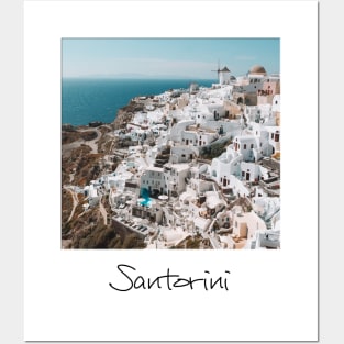 Santorini Posters and Art